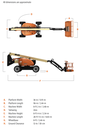 JLG 600AJ 4WD Diesel Articulated Boom Lift